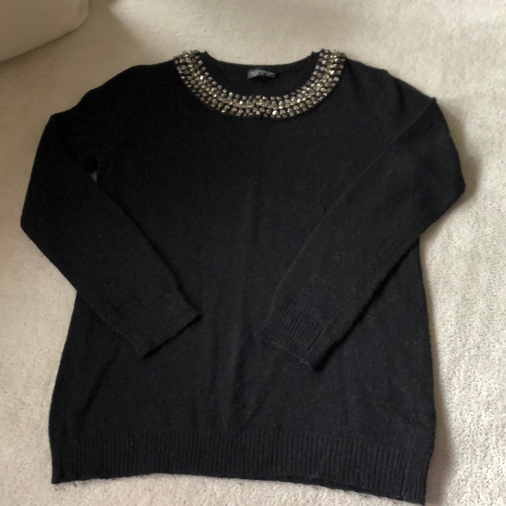 Embellished Topshop sweater!